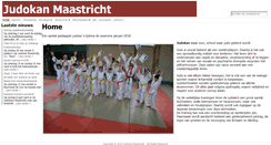 Desktop Screenshot of judokanmaastricht.nl